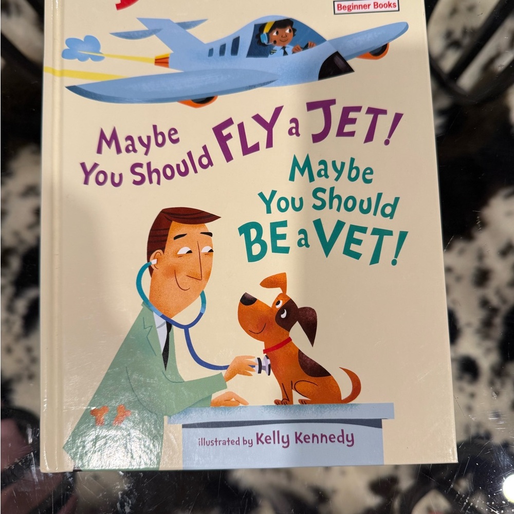 Dr. Seuss Maybe You Should Fly a Jet! Book - Blue, Purple, Green